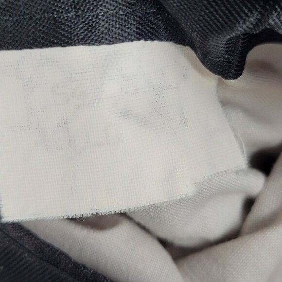 VTG Brooks Brothers Black 100% Silk 2 Button Notch Blazer USA Made Size 44L - Picture 5 of 15